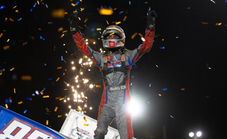 SILVER DOLLAR THRILLER: Last Lap Pass Lifts Buddy Kofoid to Gold Cup Prelim Victory
