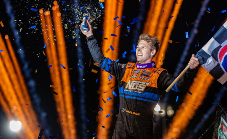 HOLY HAUD: Sheldon Haudenschild Wheels from 16th to Victory on Night One of Sage Fruit Skagit Nationals