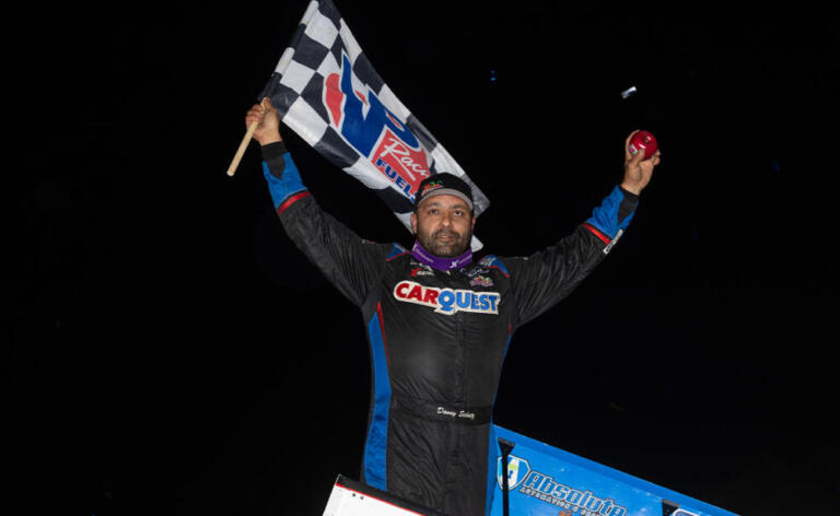 HARVEST HEIST: Donny Schatz Steals Lakeside Victory with Pass Coming to White Flag