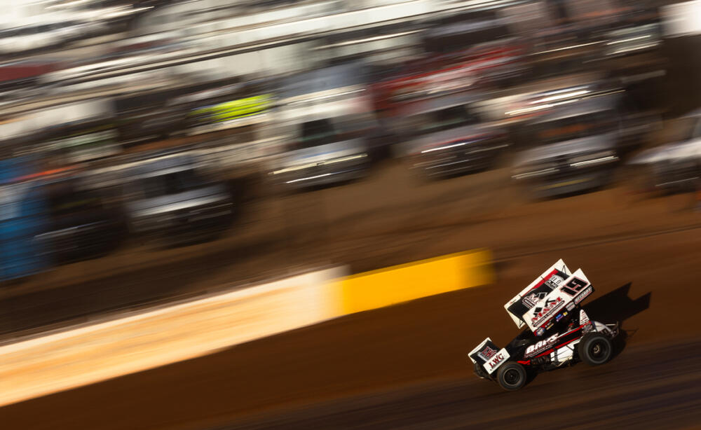 Brent Marks drives the #19 at Charlotte