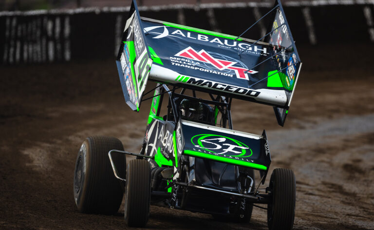 Carson Macedo driving the Jason Johnson Racing #41