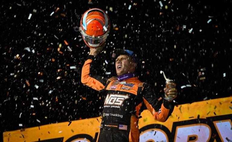 INDIANA THRILL: Nick Hoffman Relies on Past Experience to Win Hoosier Dirt Classic at Brownstown 