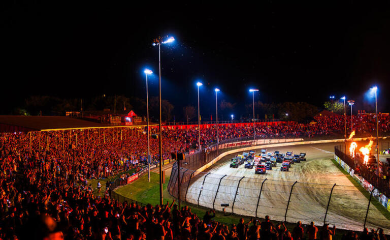 Four-Wide at 2023 Kings Royal