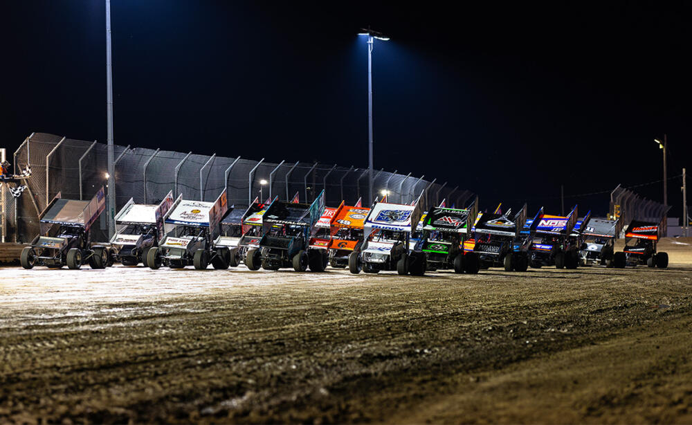 Attica Raceway Park Four-Wide