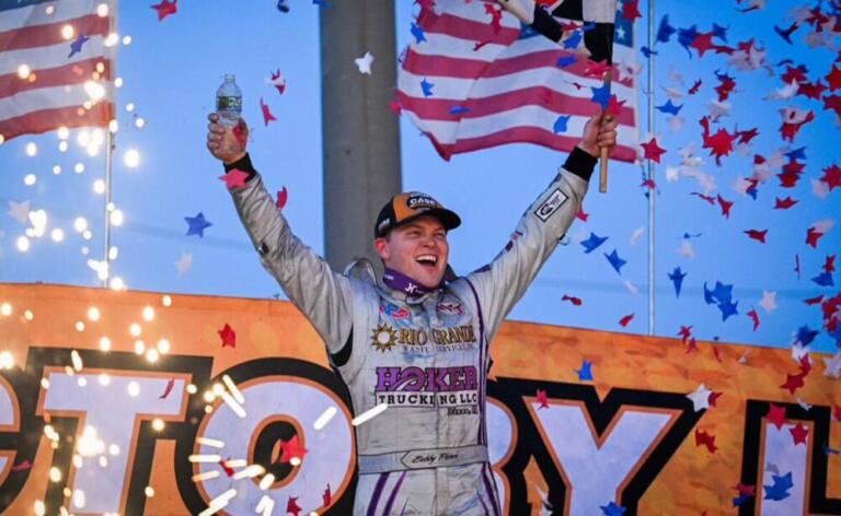 Bobby Pierce wins the NAPA Gopher 50