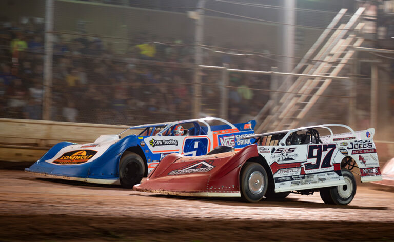 Nick Hoffman races Cade Dillard