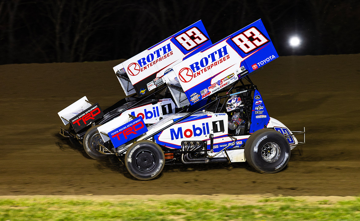 Roth Motorsports team cars.