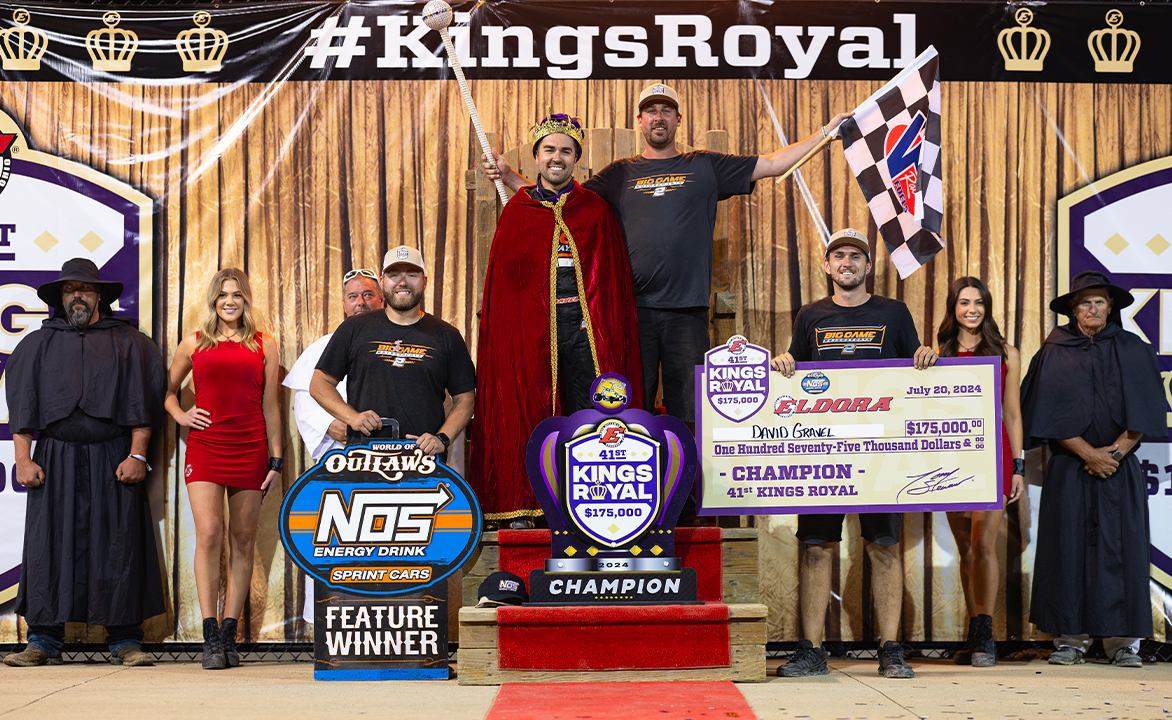 Big Game Motorsports celebrating winning the Kings Royal