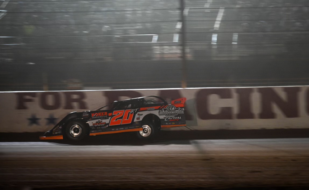 Ricky Thornton Jr. driving
