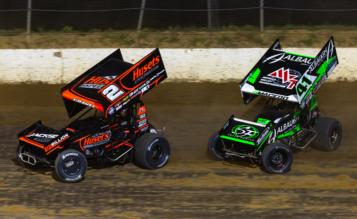 David Gravel races ahead of Carson Macedo