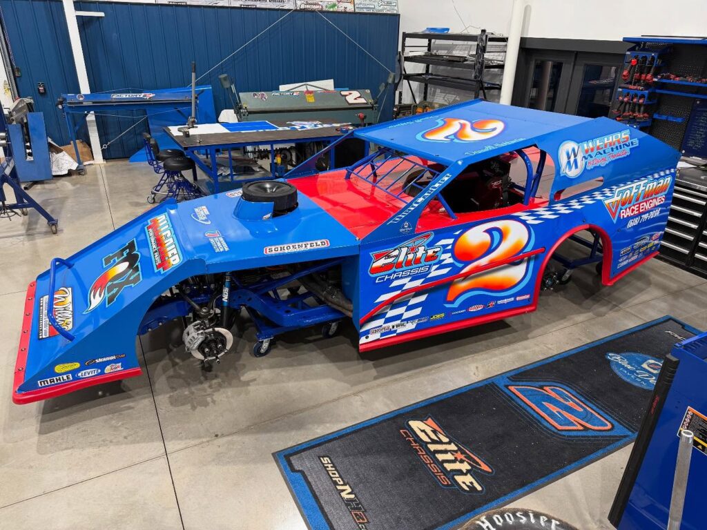 Darrell Hoffman throwback car