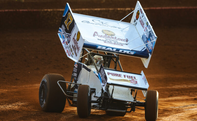 Bill Balog racing the No. 17B Sprint Car