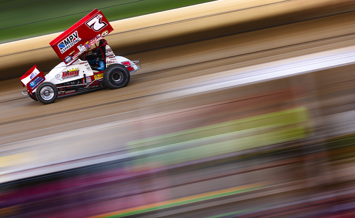 The Sides Motorsports No. 7S Sprint Car racing