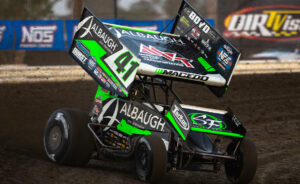 Carson Macedo driving the Jason Johnson Racing No. 41