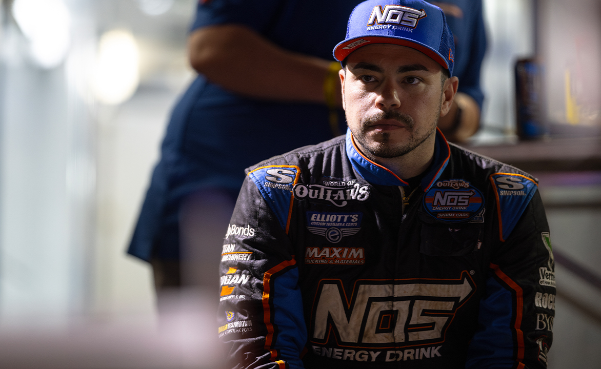 Chris Windom in his fire suit