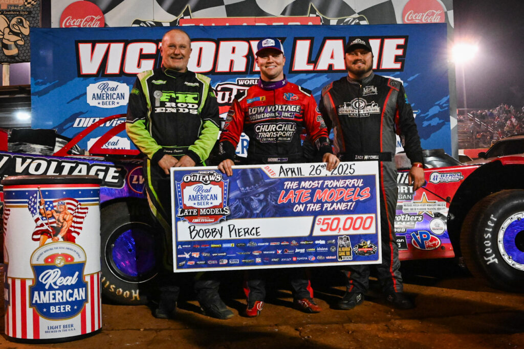 Talladega podium