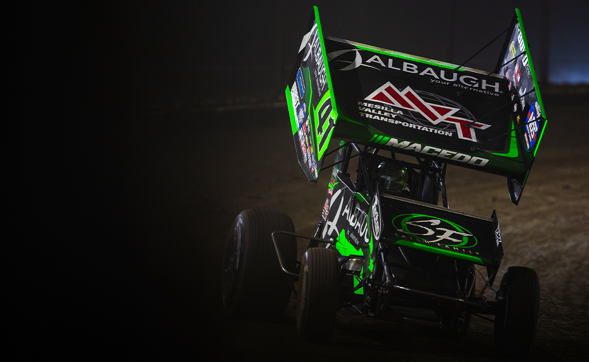 Carson Macedo driving the Jason Johnson Racing No. 41