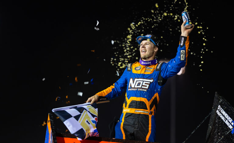 VICTORY IN THE VALLEY: Haudenschild Holds on for Red River Valley Win
