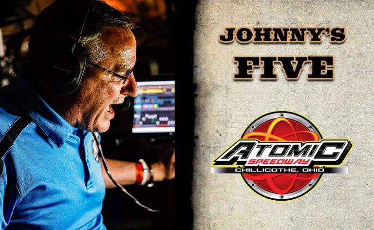 JOHNNY’S FIVE: Atomic Speedway