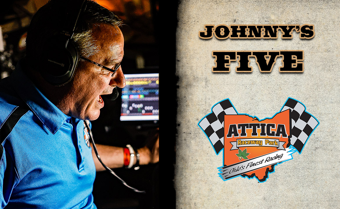 Johnny's picks for Attica Raceway Park