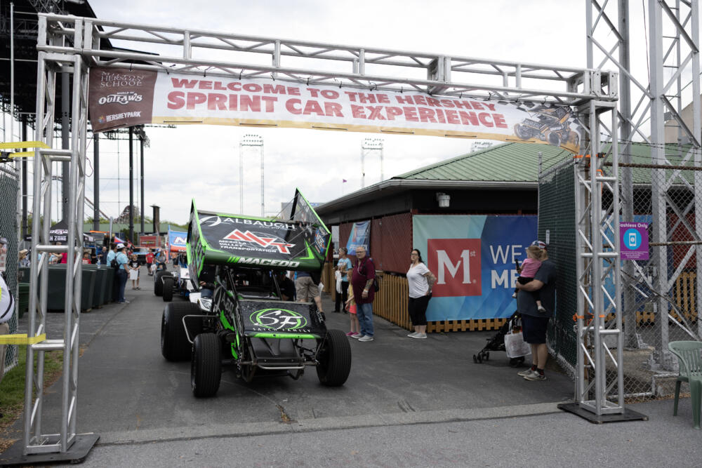 Carson Macedo at MHS Sprint Car Day