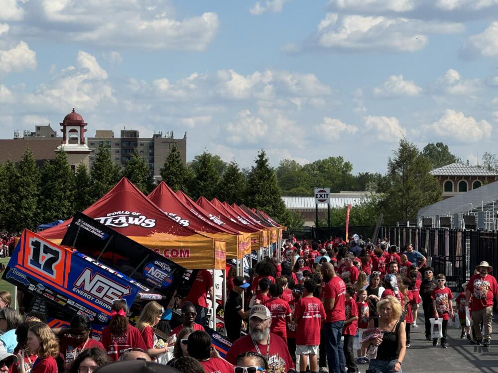 MHS students attend MHS Sprint Car Day