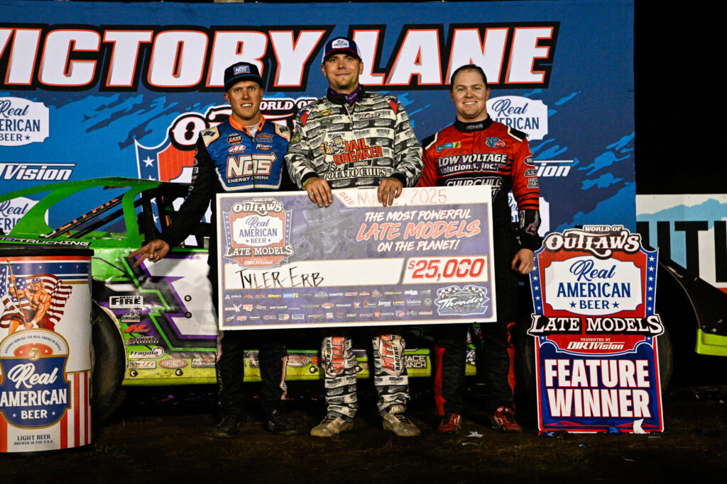 Friday podium