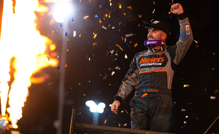 David Gravel celebrating