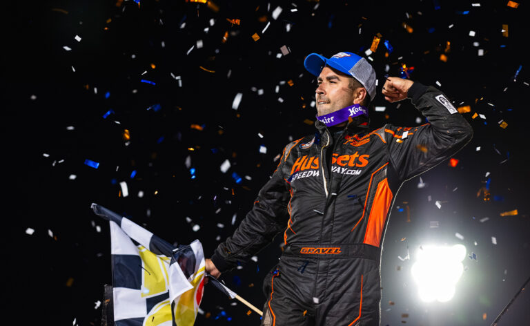 DOUBLE DIGITS: David Gravel Dominates Cedar Lake for 10th Victory of 2025