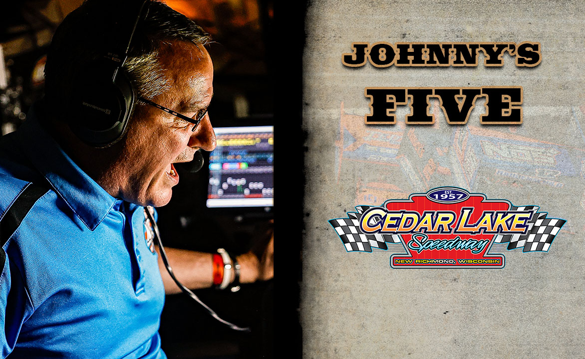 Johnny's picks for Cedar Lake