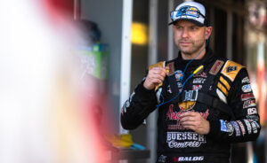 Bill Balog in his fire suit