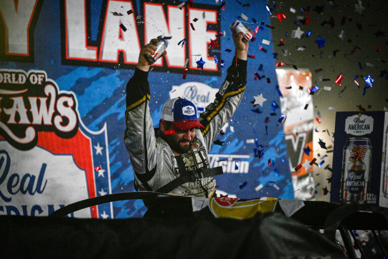 Gustin Tops Wilmot to Return to World of Outlaws Victory Lane
