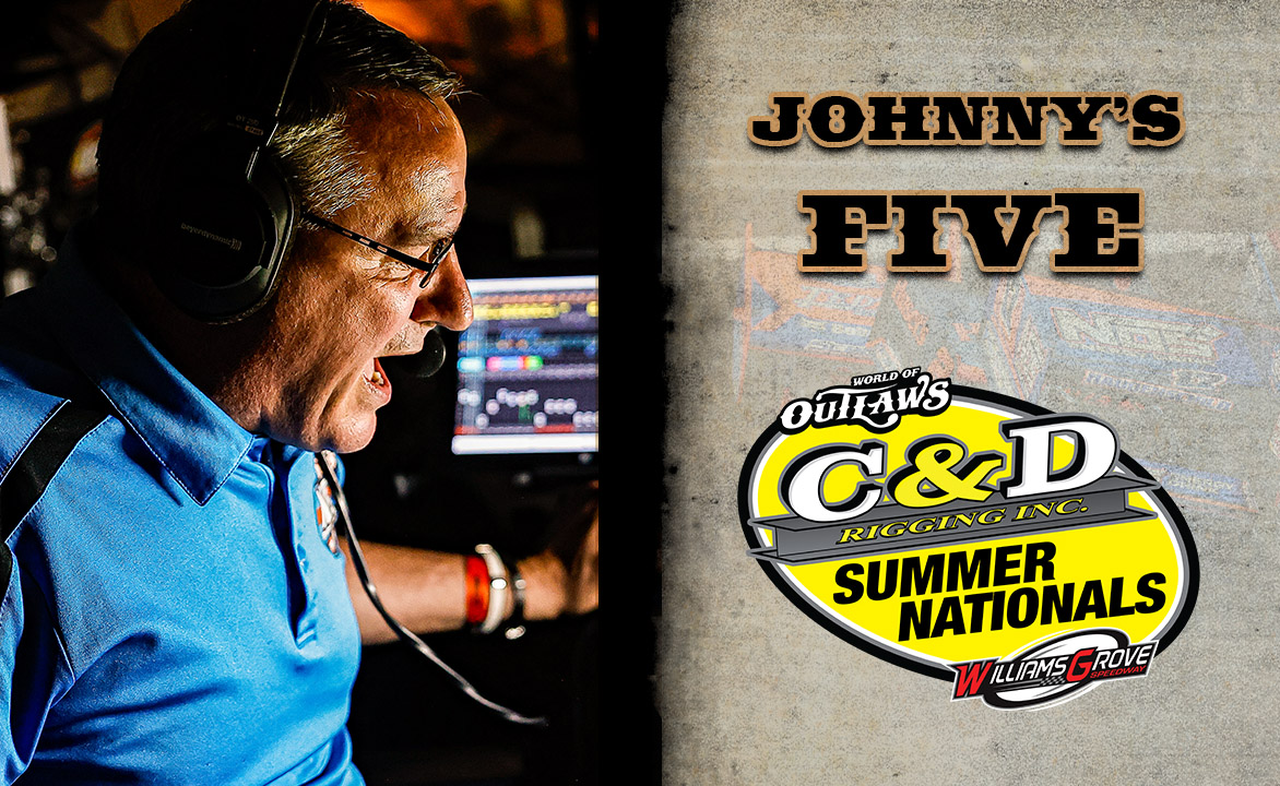 Johnny's picks for Williams Grove Speedway