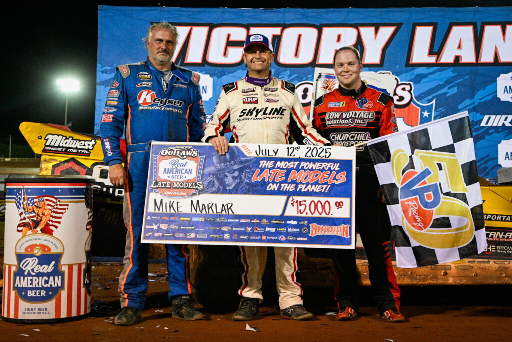 Sharon Saturday podium