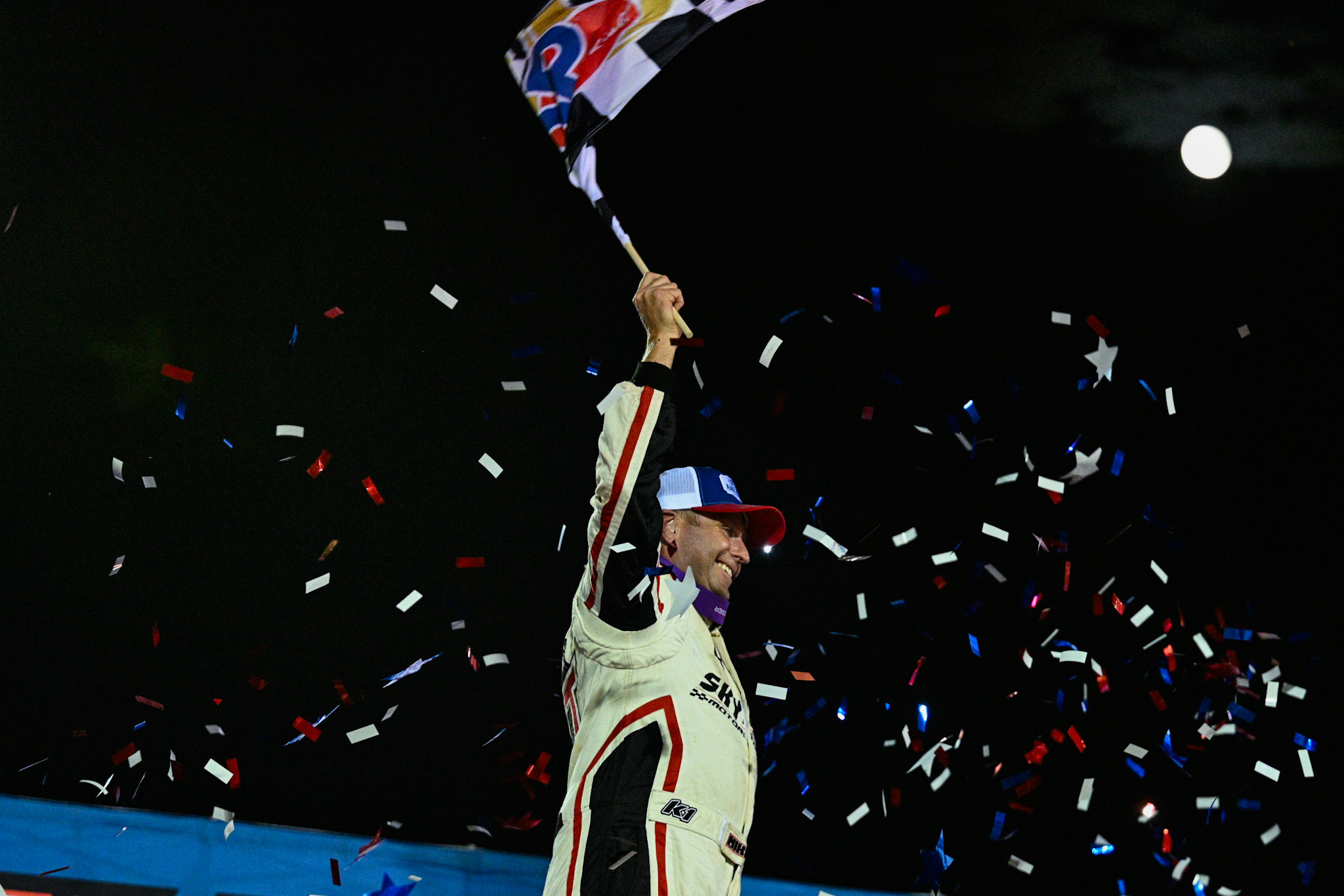 Marlar in Victory Lane