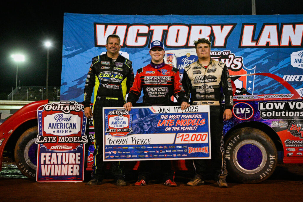 Sharon Friday podium