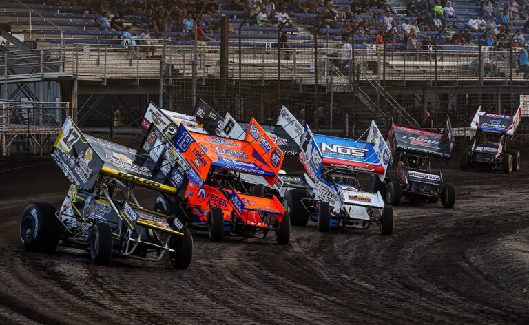 World of Outlaws NOS Energy Sprint Cars racing