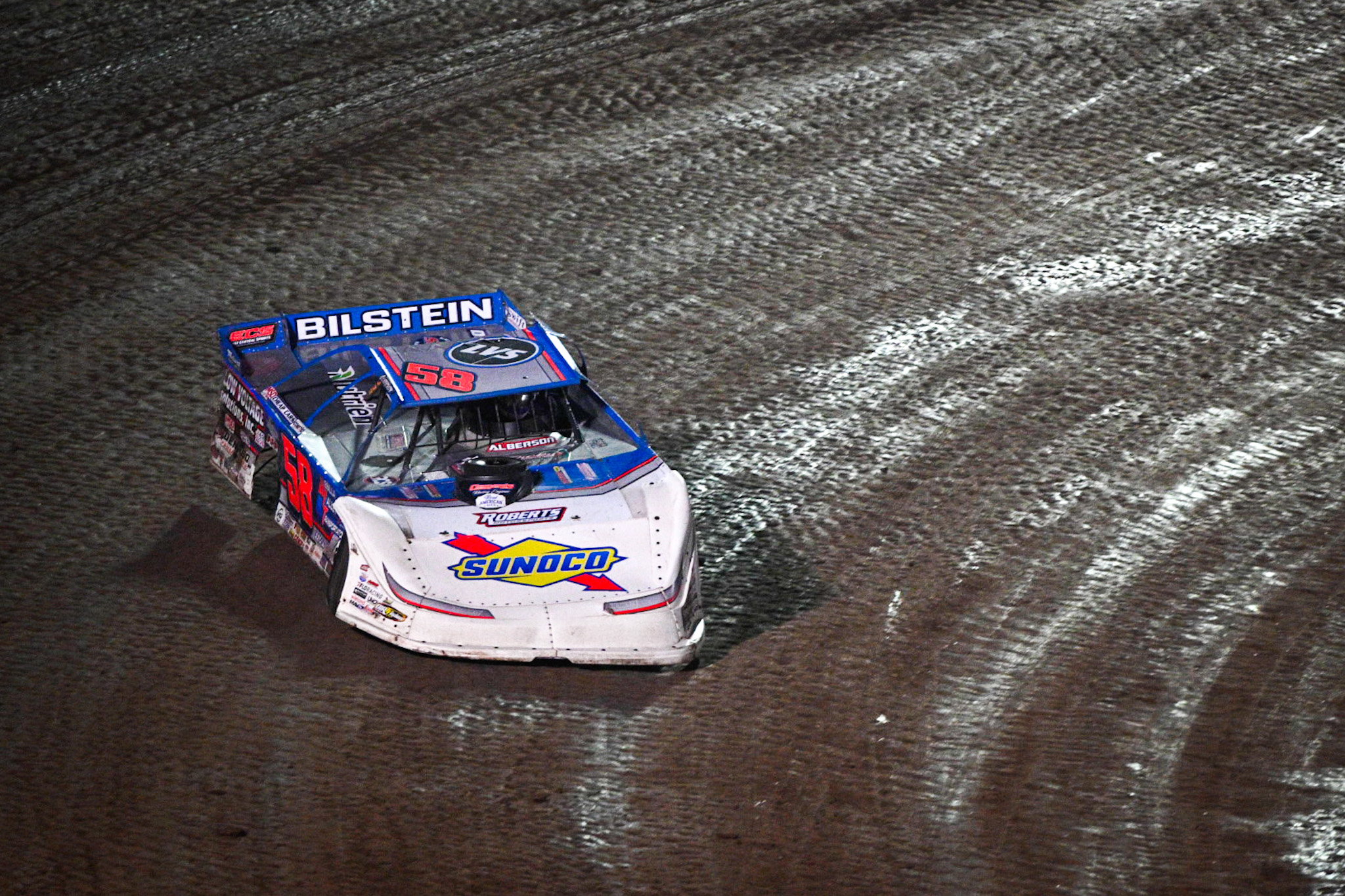 Alberson off Turn 4