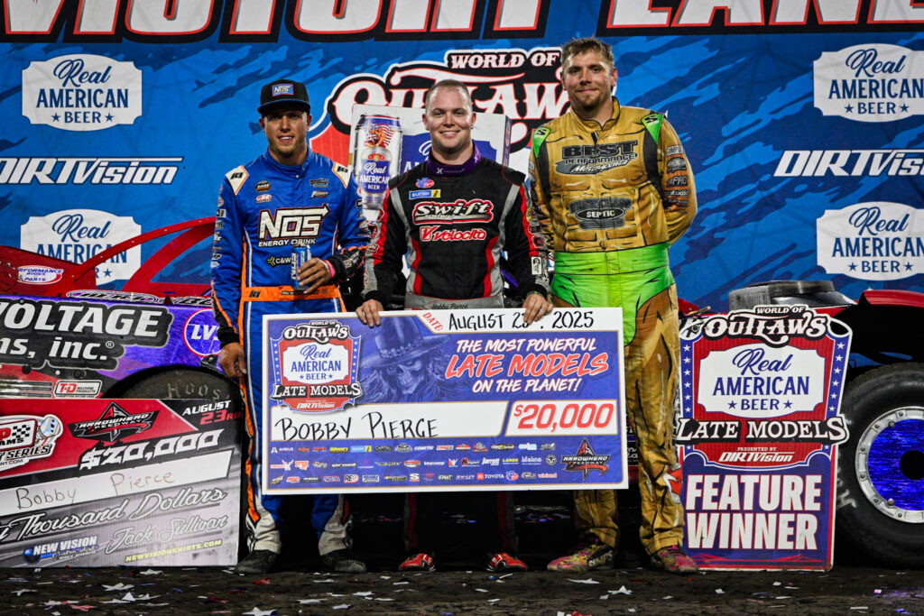 Arrowhead Saturday podium