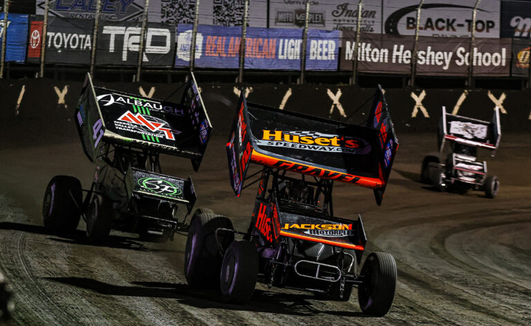 World of Outlaws Sprint Cars racing
