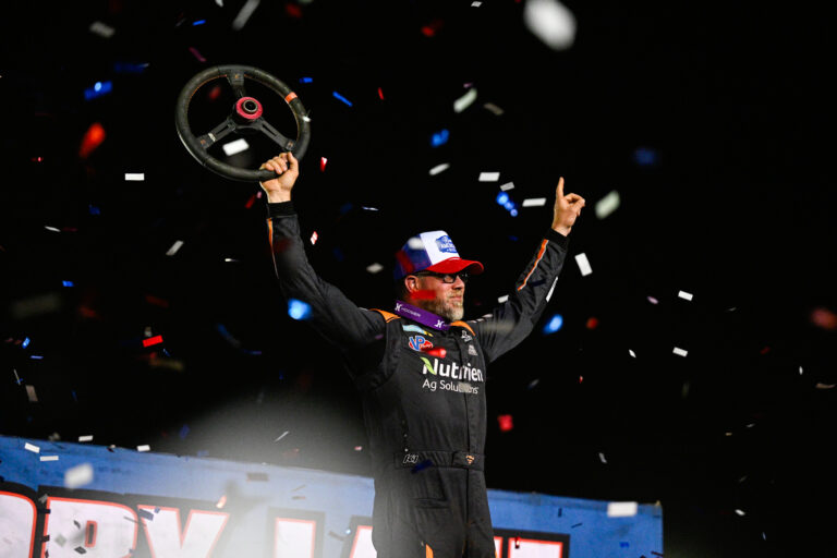 Davenport in Victory Lane