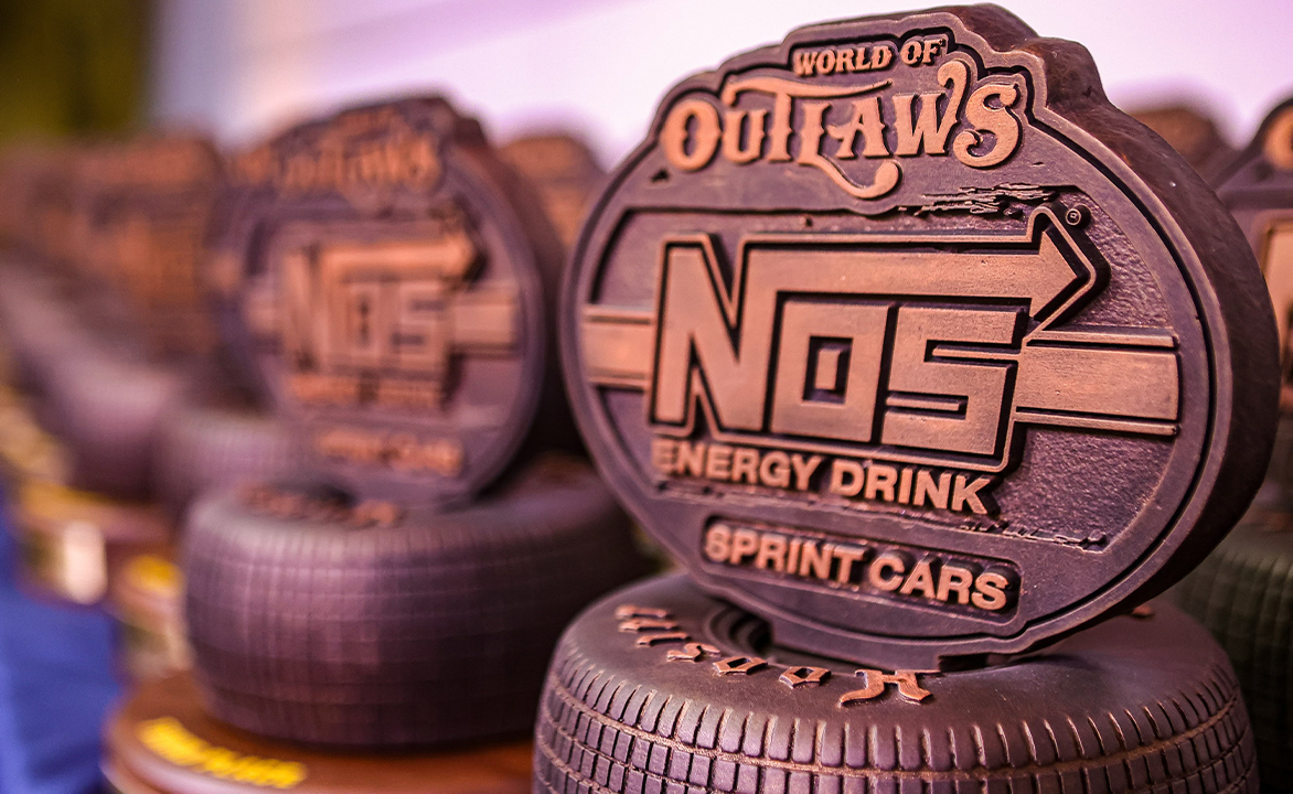 World of Outlaws Awards Trophy