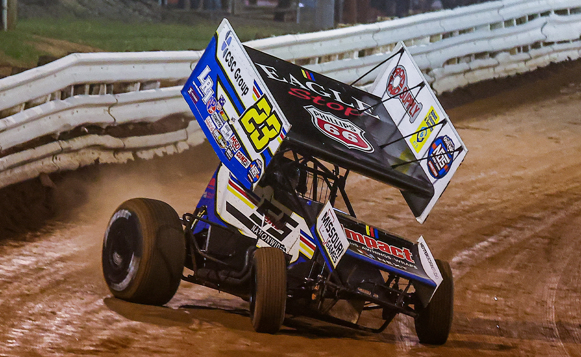 Garet Williamson driving the Fischer Motorsports No. 23