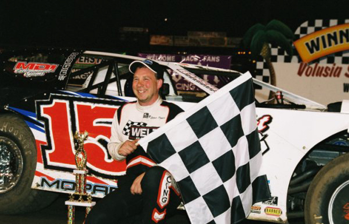 Francis in Victory Lane