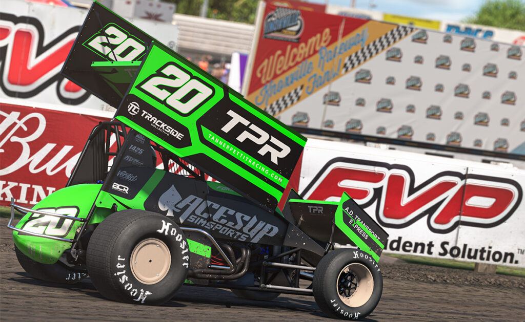 iRacing tournament winner