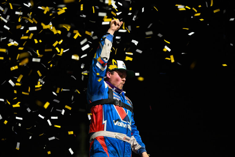 Sheppard in Victory Lane