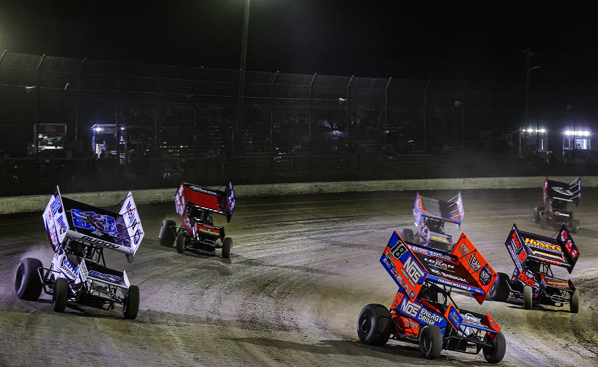 World of Outlaws Sprint Cars racing