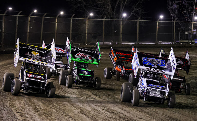 World of Outlaws Sprint Cars racing