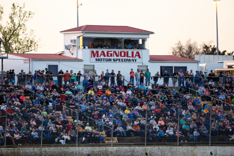 Magnolia grandstands