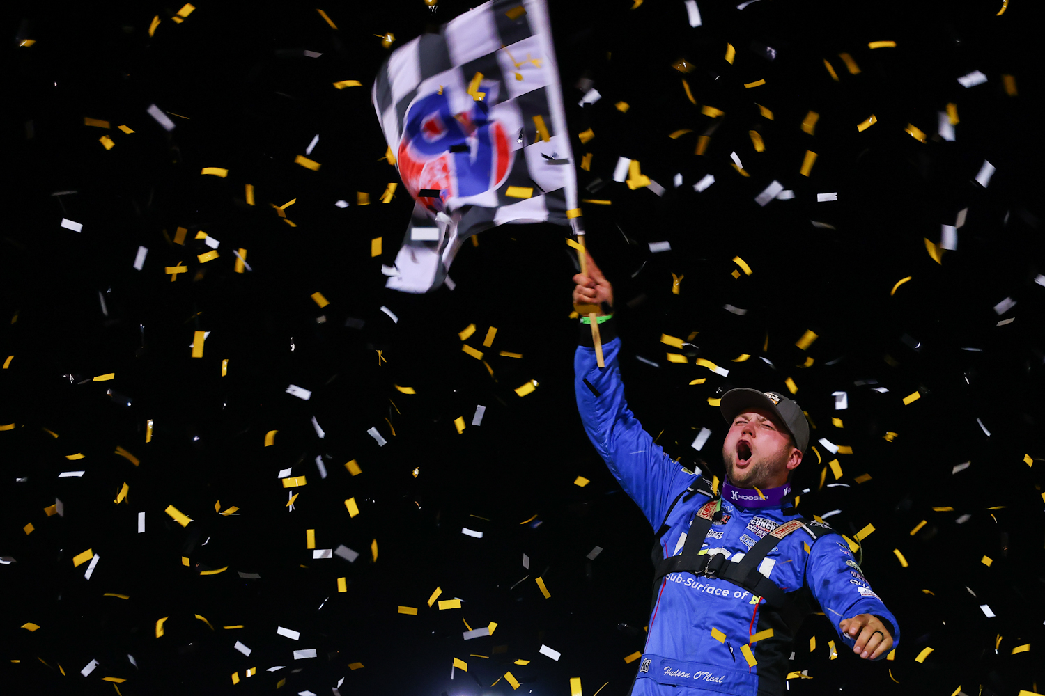 O'Neal in Victory Lane